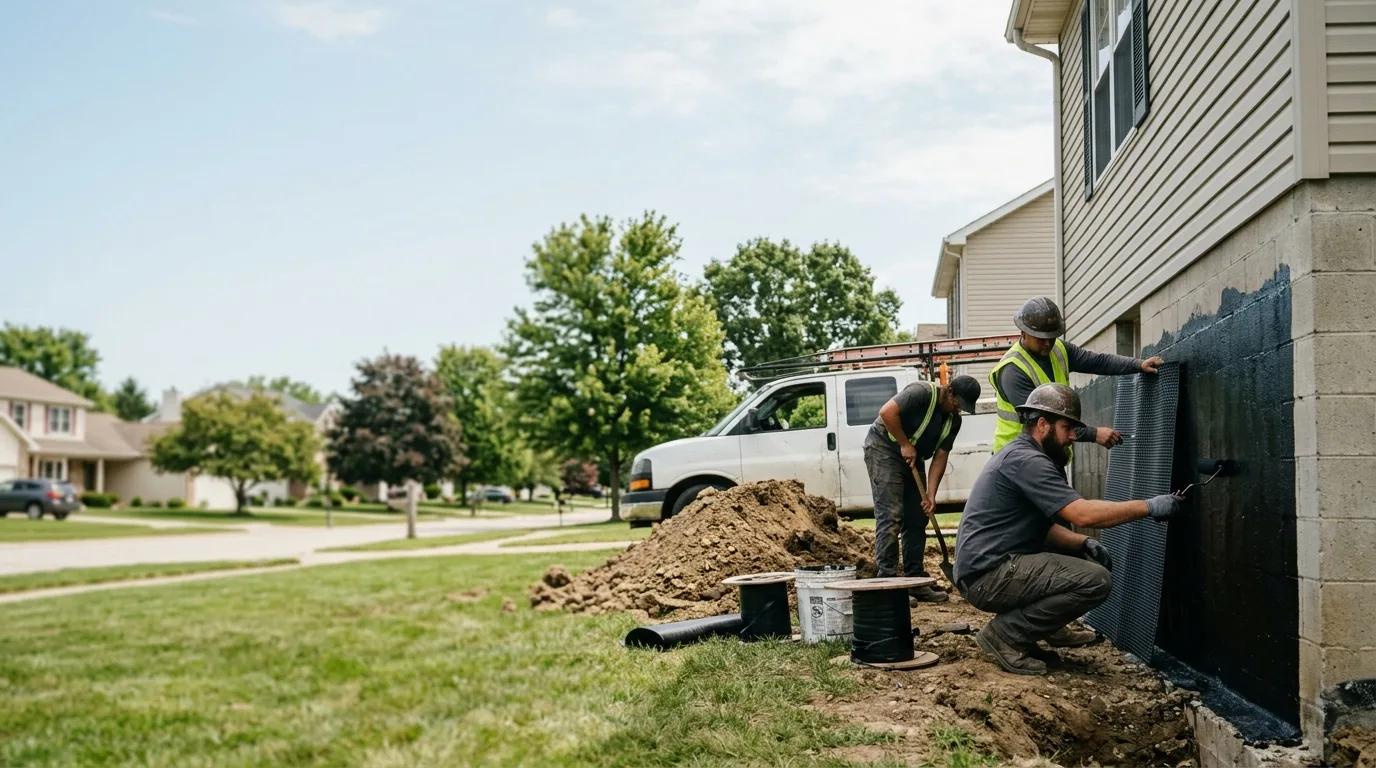Basement Waterproofing in Vincennes, IN near me